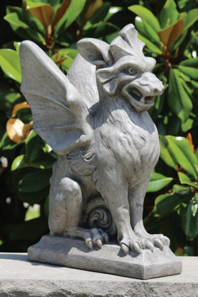 West End Gargoyle Garden Sculpture Cement Massarelli Statuary Art